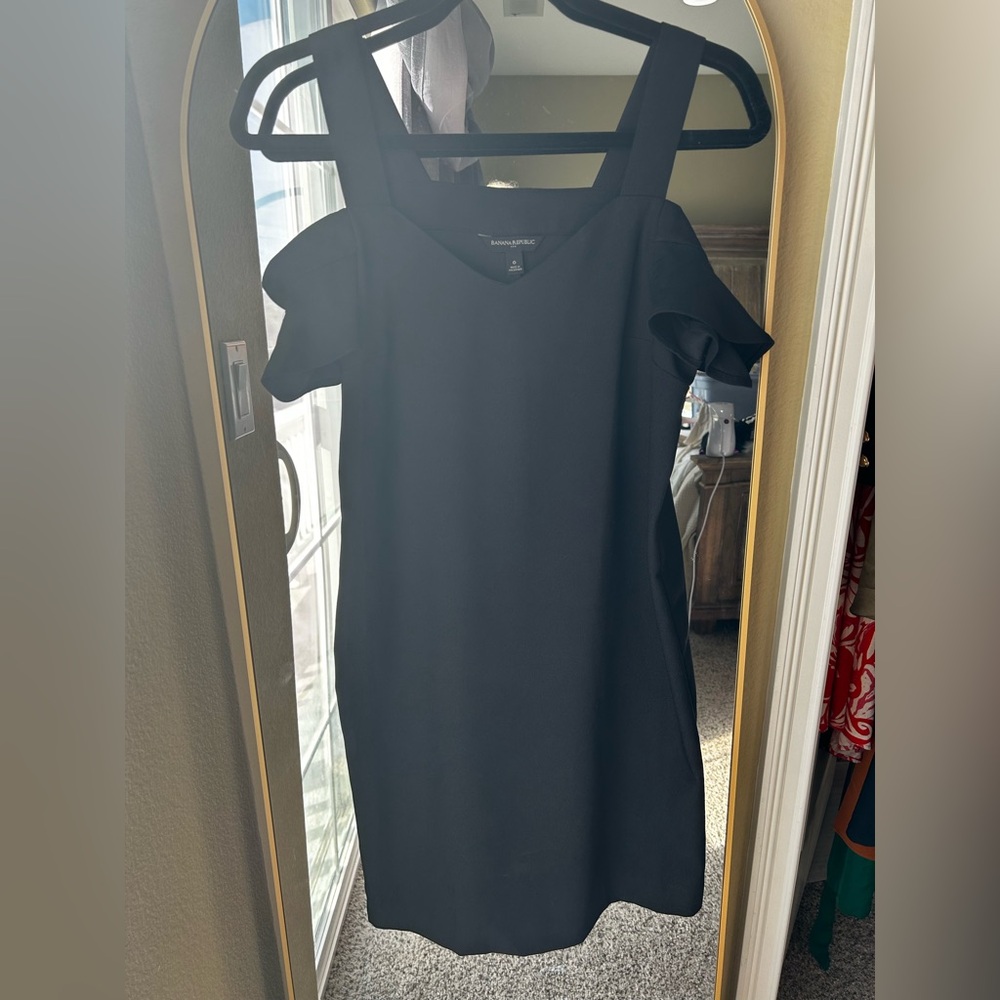 Banana Republic Black Mini Dress